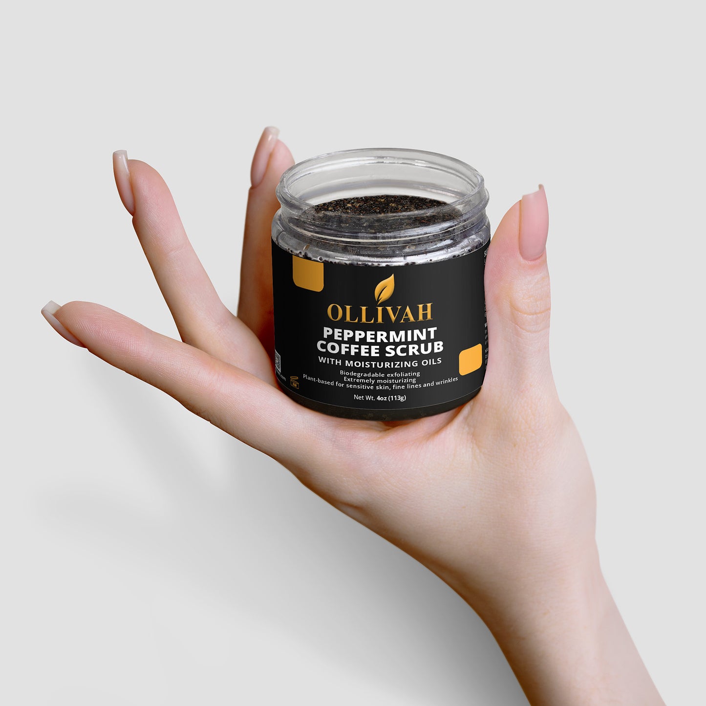 Peppermint Coffee Scrub