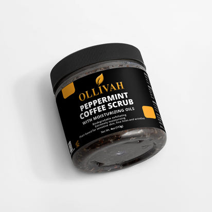 Peppermint Coffee Scrub