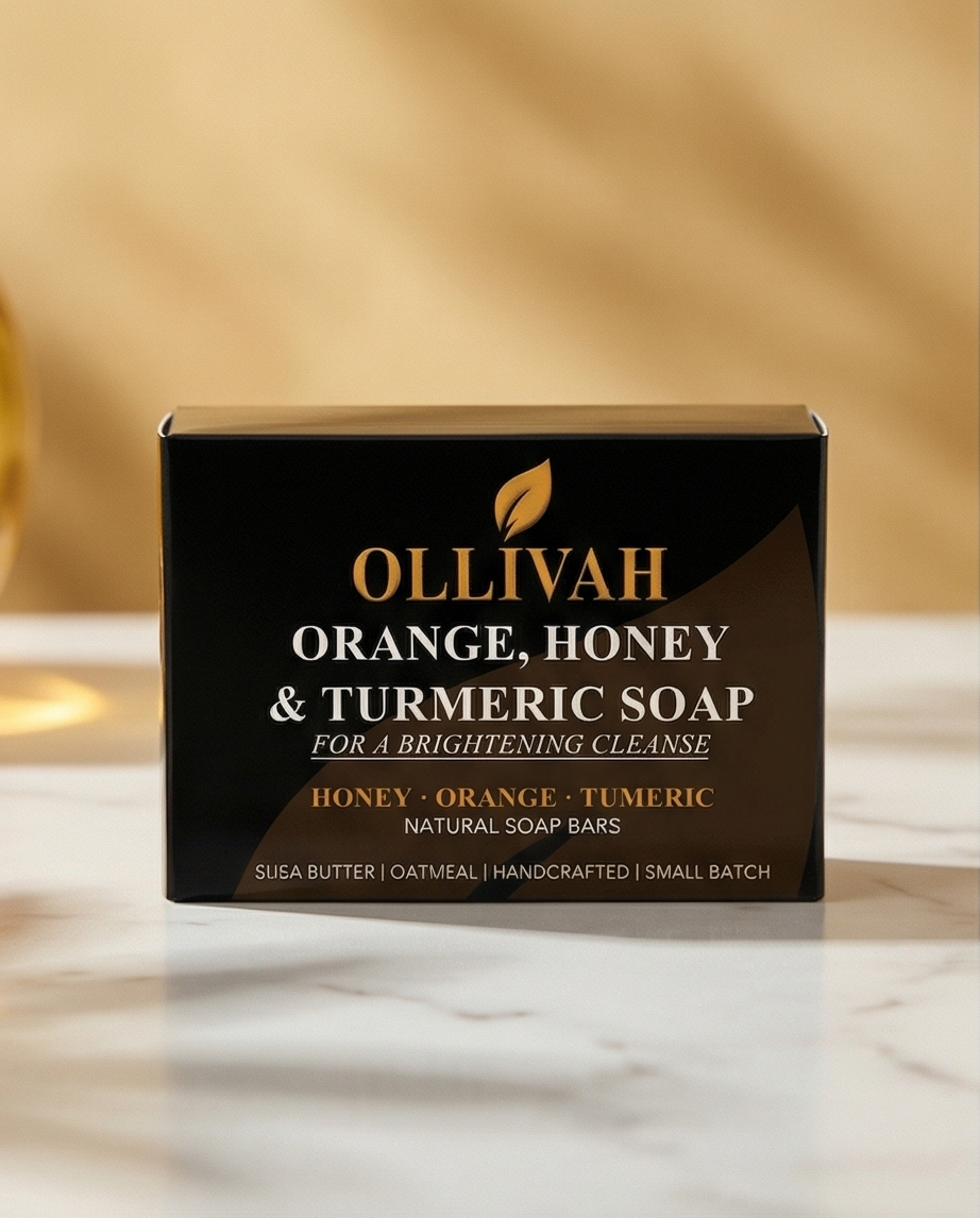 Orange Honey & Tumeric Soap