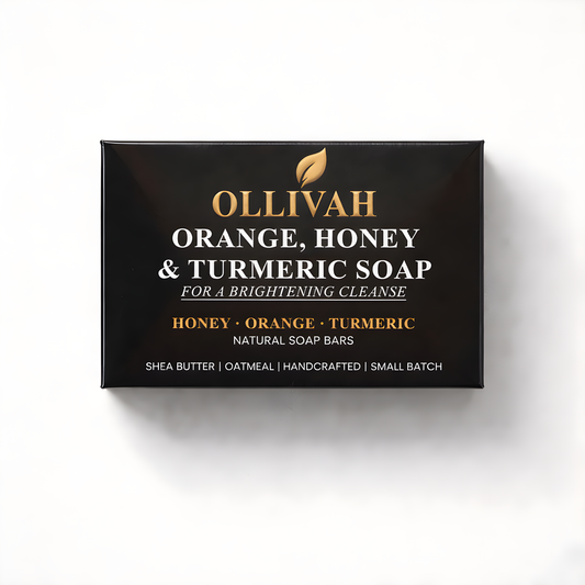 Orange Honey & Tumeric Soap