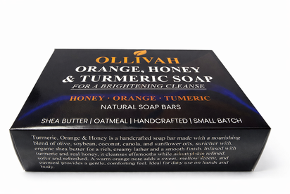 3 Pack Orange Honey & Tumeric Soap