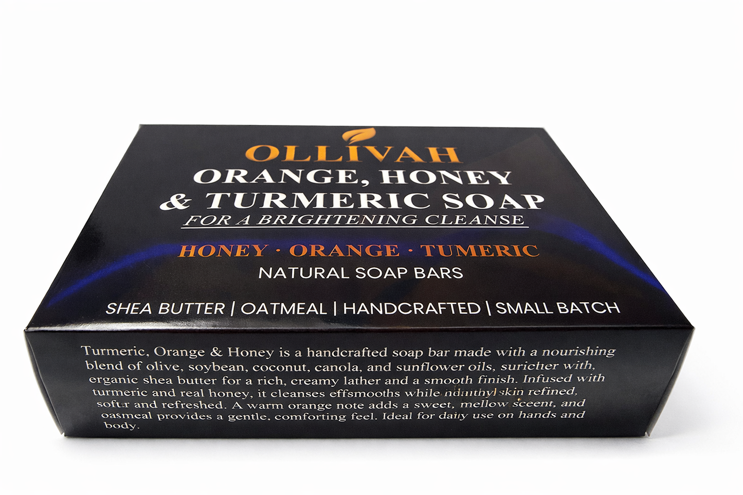 3 Pack Orange Honey & Tumeric Soap